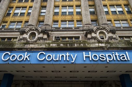 Cook County Hospital, photo courtesy of Wikipedia