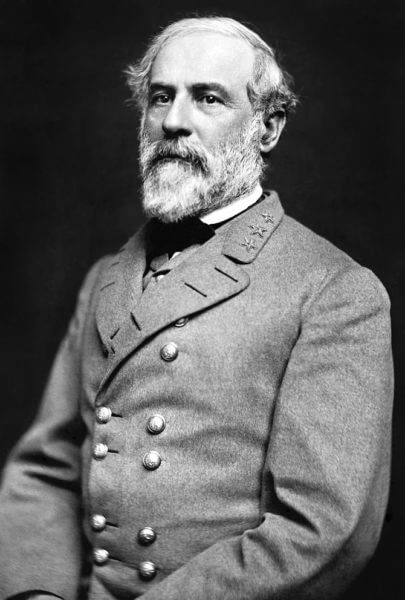 Portrait of Gen. Robert E. Lee, officer of the...