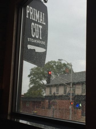 Sign for The Primal Cut Steakhouse. Photo courtesy of Ray Hanania