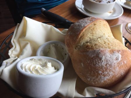 Bread and butter at The Primal Cut Steakhouse. Photo courtesy of Ray Hanania