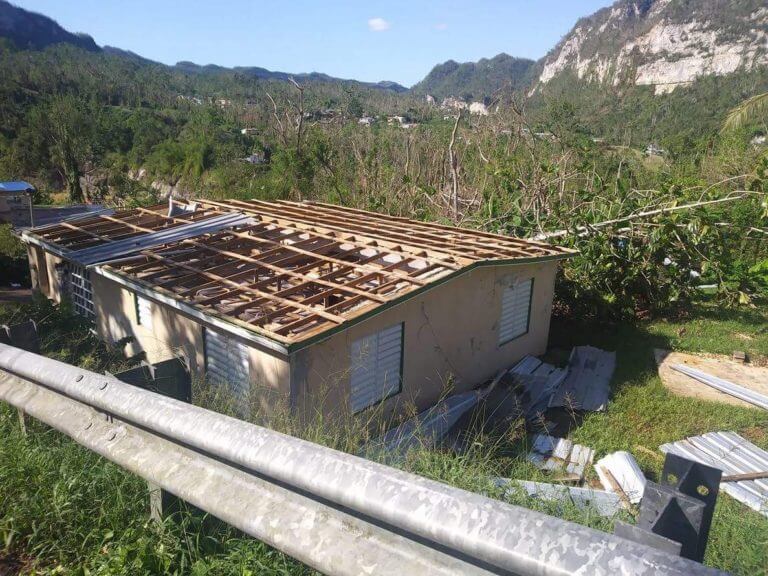 Cicero Chaplain Ismail Vargas returned from Puerto Rico after volunteering for more than a week to help people whose homes were damaged or destroyed by Hurricane Maria. Photo courtesy of Ismail Vargas