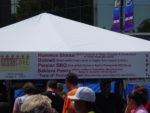 Taste of Chicago food tent, 2006. Photo courtesy of Ray Hanania