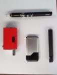 Examples of e-cigarettes and vapes that parents should be aware of. Photo courtesy of Sandburg High school in Orland Park