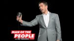 Pat Tomasulo "Man of the People" Logo, WGN TV Saturday nights at 10 pm