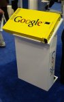 Google Appliance as shown at RSA Expo 2008 in San Francisco. It was only a computer case with no parts inside.-Daniel A (Photo credit: Wikipedia)
