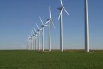 Wind energy mills, also known as the Green Mountain Energy Wind Farm. (Photo credit: Wikipedia)
