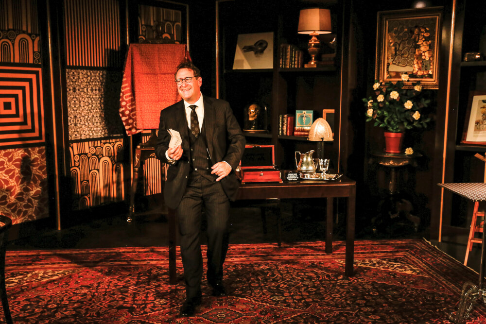 The Rosenkranz Mysteries is a magic show hosted by Physician Magician, Dr. Ricardo Rosenkranz. Photo courtesy of The Royal George Theater