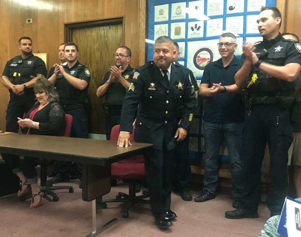 Summit police promote pair Suburban Chicagoland