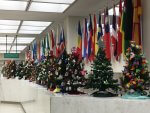 Cook County Treasurer Maria Pappas has hosted a display of Christmas Trees from around the world each year since 2003. Photo courtesy of Cook County Treasurer Maria Pappas