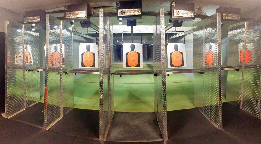 The indoor gun range at Bridgeview Sport Sales. (Supplied photo)