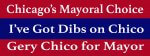 Gery Chico bumper sticker meme, Chicago mayor