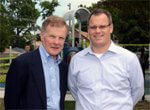 13th Ward Democratic Committeeman Michael J. Madigan and 13th Ward And. Marty Quinn. Photo courtesy of Madigan-Quinn website