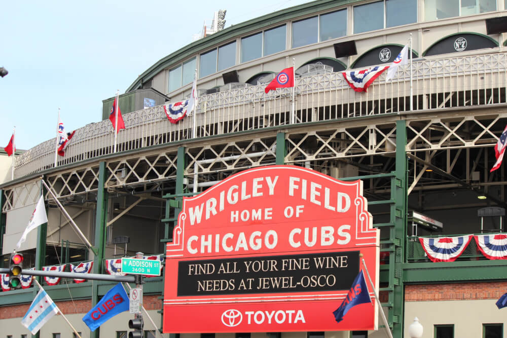 Chicago Cubs, Wrigley Field. Photo courtesy of Ray Hanania