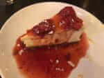Strawberry Cheese cake. 94 West Restaurant, 15410 94th Avenue Orland Park. Photo courtesy fo Ray Hanania