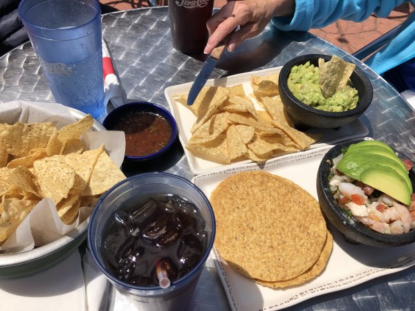 Casa Margarita, 9549 W. 151st St in Orland Park offers a wide selection of Mexican food. This is plates of Guacamole and Ceviche with extra thin taco chips. Photo courtesy of Ray Hanania