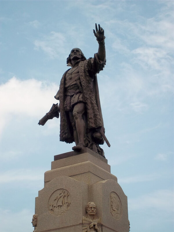 Christopher Columbus statue Chicago Grant Park. Photo courtesy of Wikipedia