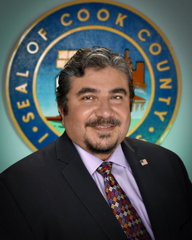 Cook County Commissioner Frank Aguilar
