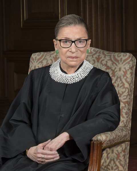 Ruth Bader Ginsburg, Justice of the U.S. Supreme Court. Photo courtesy of WIkipedia
