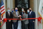 Orland Township and Secretary of State cut ribbon on new service facility