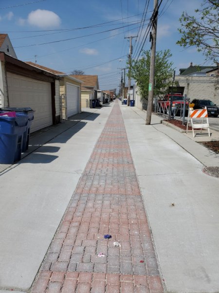 Town of Cicero Alley. Courtesy of the Town of Cicero