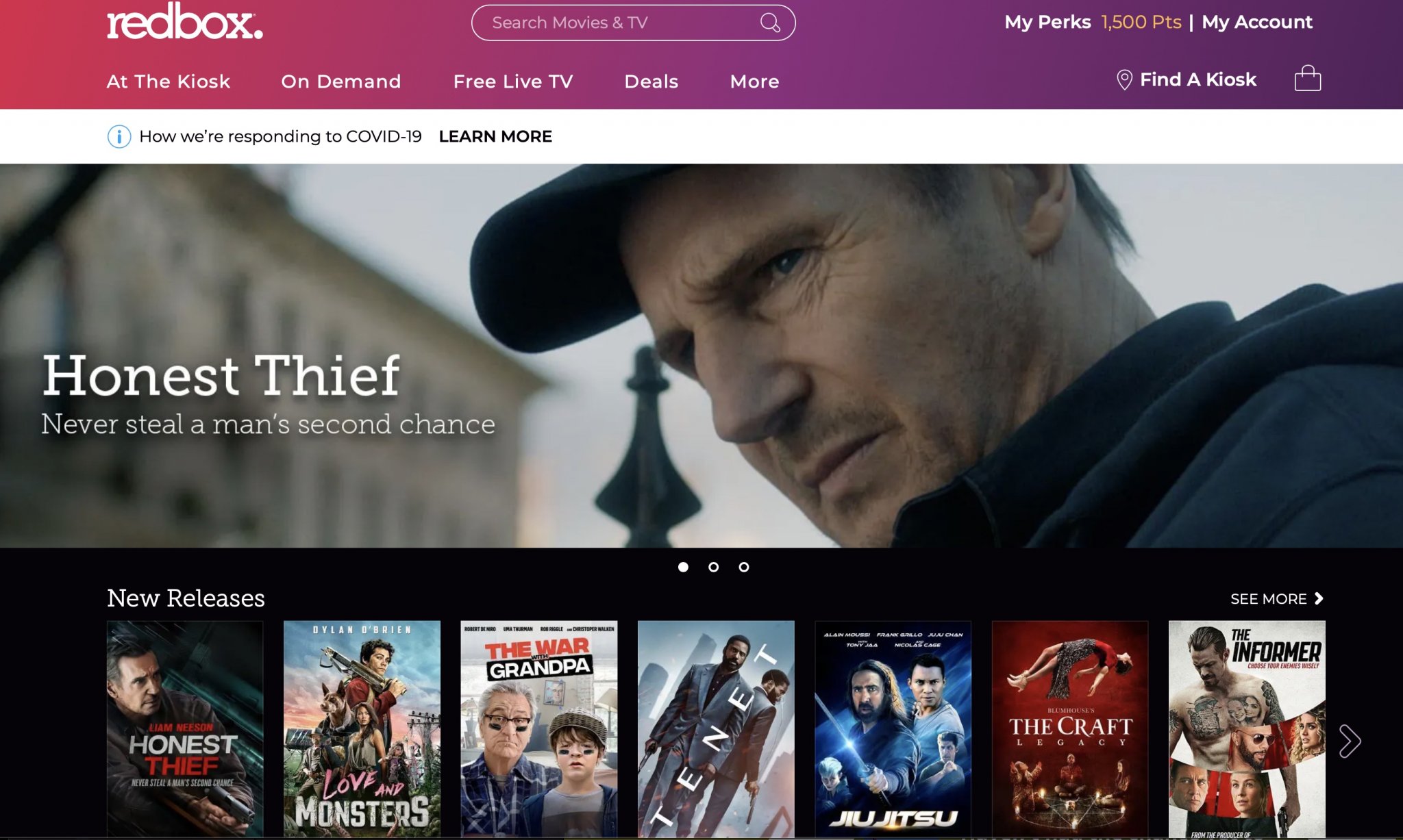 Redbox lists top movie rentals and streams for 2020 Suburban Chicagoland