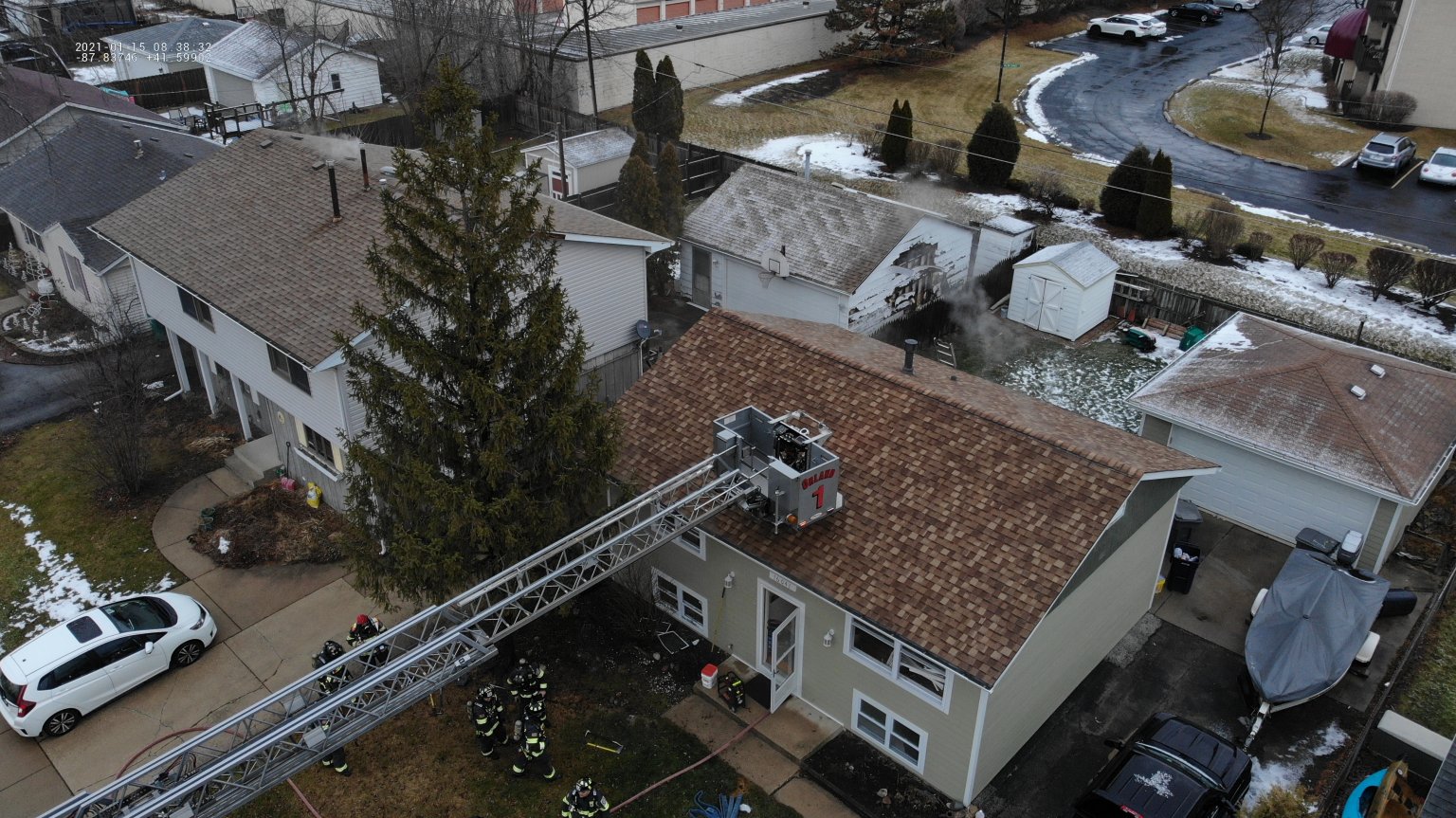 Home Fire in Orland Park no one injured Suburban Chicagoland