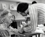 Seniors receiving vaccinations and medical care by doctors. Photo courtesy of the CDC and Unsplash. Coronavirus, COVID-19, pandemic