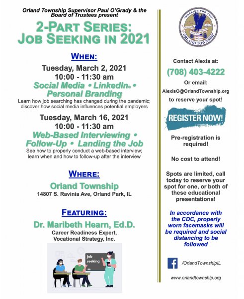 Job program in Orland Township