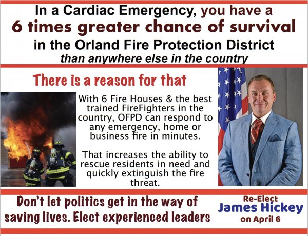 Jim Hickey Campaign election Advertisement. Courtesy of Jim Hickey