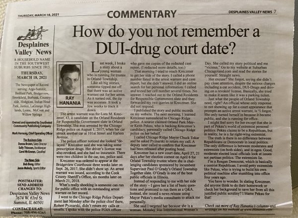 How do you not remember a DUI-drug court date?