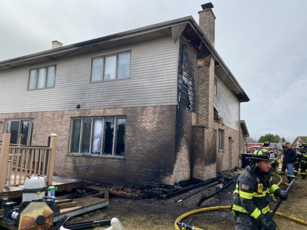 The Orland Fire District responded to a reported house fire on Sunday, March 14th, 2021 at approximately 1:37 pm located in the 13900 block of Springview in Orland Park.
