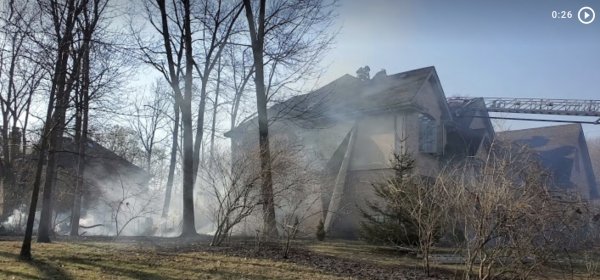 The Orland Fire Protection District received multiple 911 calls at approximately 4:22 PM on Saturday (April 3, 2021). for a house fire located in the 15500 block of 116th Court. Photo courtesy of the Orland Fire Protection District