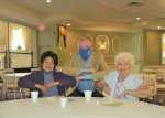 Orland Township Supervisor Paul O'Grady with seniors residents of the Township who enjoy all of the Townships many senior services. Photo courtesy of Orland Township