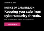 T-Mobile data breach alert August 16, 2021