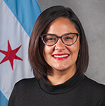 33rd Ward Ald. Rossana Rodriguez Sanchez, member of the City Council Health and Human Relations Commission.