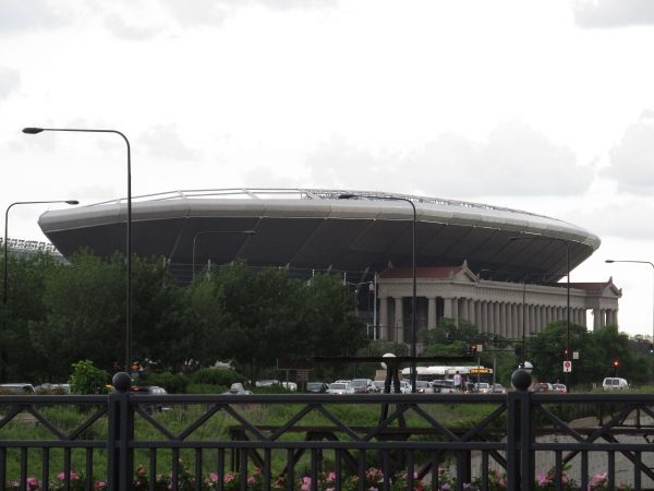Soldier Field view from Lake Shore Drive. Photo courtesy of Wikipedia