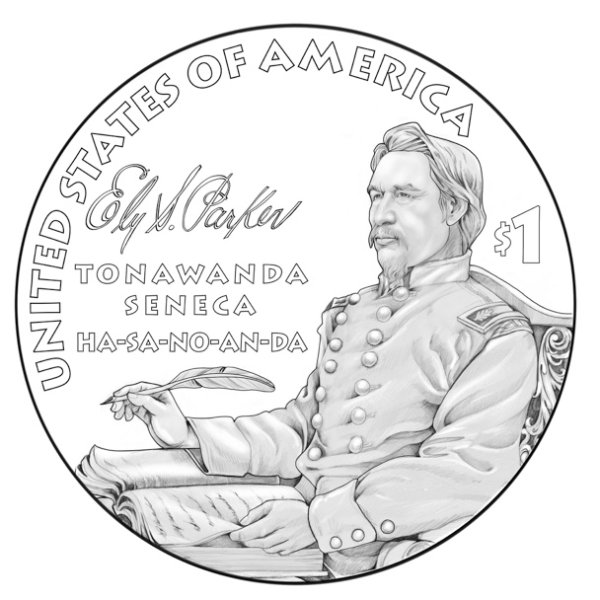 2022 Native American $1 Coin. The 2022 Native American $1 Coin will commemorate Ely S. Parker, a U.S. Army officer, engineer, and tribal diplomat, who served as military secretary to Ulysses S. Grant during the U.S. Civil War