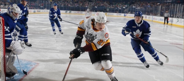 Chicago Wolves lose to Toronto Marlies 2 to 1 in overtime play
