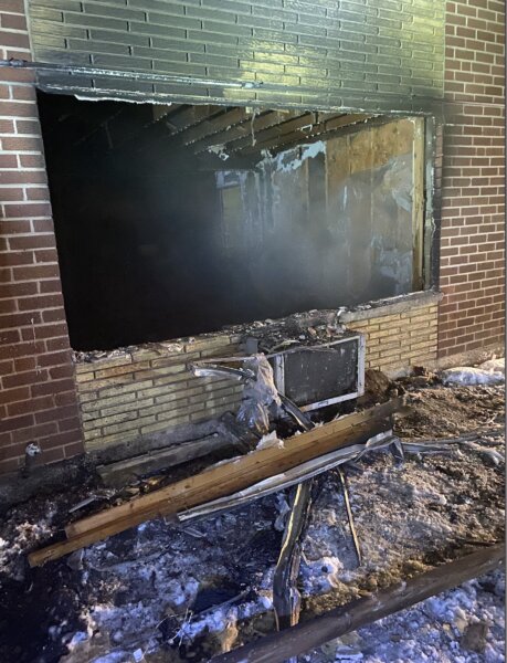 A fire gutted an apartment at 3129 S. 48th Court early Friday morning but was quickly extinguished by the Cicero Fire Department, Fire Chief Michael Piekarski said. Photo courtesy of the Cicero Fire Department