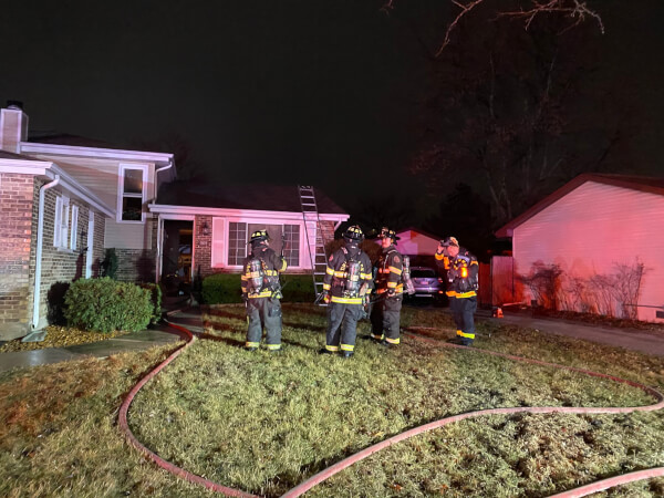 Orland Hill house fire Friday night, no injuries