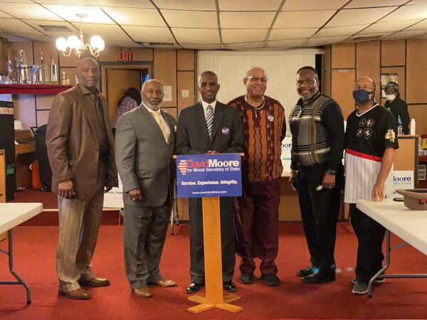 Danville Clergy endorse candidate David Moore for Illinois Secretary of State