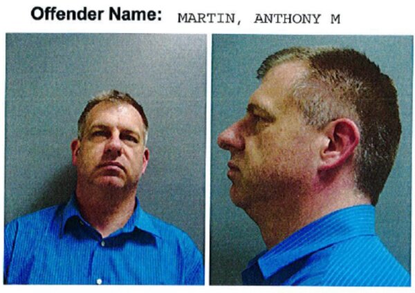 Convicted sex predator Anthony Martin, senior vice president at Cook County Commissioner Sean Morrison's company Morrison Security. Photo courtesy of the Cook County Courts