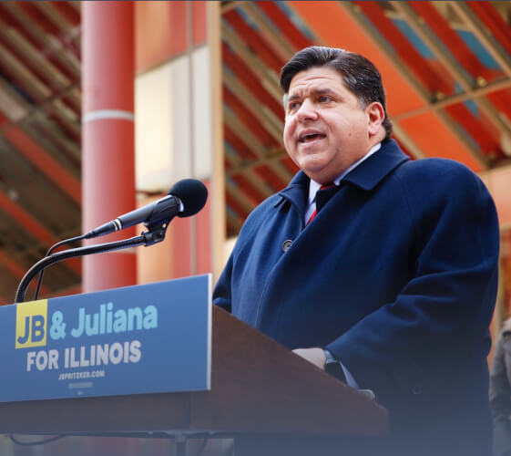 Governor Pritzker joins Secretary Pete Buttigieg for ribbon cutting at Joliet Gateway Center’s new Pace bus facility