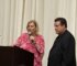 Republican conservatives Elizabeth "Liz" Doody Gorman, Committeewoman of Orland Township, and Steve Balich, Committeeman of Homer Township, welcomed attendees at a GOP rally Friday May 20, 2022 in Orland Township