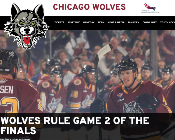 Chicago Wolves triumph over the Springfield Thunderbirds in second Calder Cup Finals game