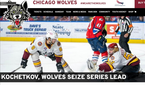 Chicago Wolves take Game 3 for 2nd win in the Calder Cup Finals 2022 over Springfield Thunderbirds.