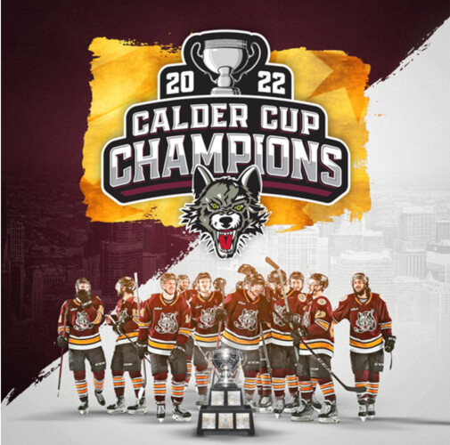 Chicago Wolves win their 3rd American Hockey League Calder Cup Championship