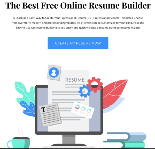 Online resume builder