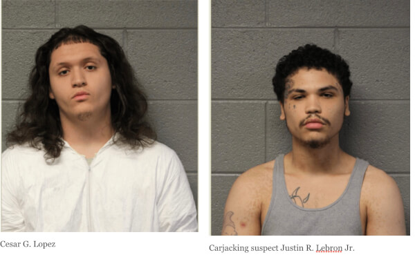 Lyons arrests two carjacking suspects who were out on bond for other felony crimes