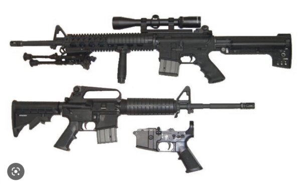 Assault weapons, courtesy of WIkipedia
